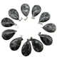 thumbnail image 2 of Colgante, collar, pendientes, accesorios de joyería con piedra preciosa de ágata de cristal natural y cristal plano, 2 of 2