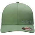 thumbnail image 4 of Hurley Men's Baseball Cap - Corp Stretch Fitted Hat, Size Small-Medium, Green, 4 of 6