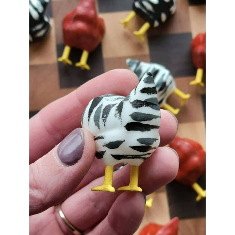 Asdomo Chicken Butt Magnet,Fun Refrigerator Magnets Farm Animal Butt Magnets  For Home And Office Decoration 