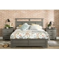 thumbnail image 6 of South Shore Versa Contemporary Bed and Headboard Set, Queen, Gray Maple, 6 of 9