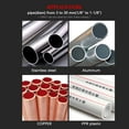 thumbnail image 3 of Tubing Cutter 1/8'' to 1-1/8'' for Stainless Steel Aluminum Copper Pipe Cutter Tool, 3 of 8