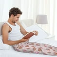 thumbnail image 5 of Logiee Strawberry Cake Print Pajama Pants for Men,Men’s Pajama Bottoms,Mens PJ Pants with Pockets & Button Fly-Small, 5 of 6