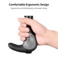thumbnail image 5 of GETAJGHSD 1 Pair Black Universal Bike Handlebar Grips Ergonomic Sleeve Covers for Comfortable and Secure Cycling Ride, 5 of 8