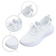 thumbnail image 6 of Obersheen Women's Walking Shoes Lightweight Breathable Mesh Casual Sneakers Soft Sole Athletic Shoes (White,9), 6 of 7