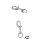 thumbnail image 1 of Broche de perno giratorio,Gancho de seguridad giratorio,Gancho de seguridad con clip giratorio, 1 of 8