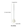 thumbnail image 3 of WNFJR Toilet Brush Commercial Toilet Bowl Heavy Duty Cleaning Scrub Long Toilet Brush Toilet Scrubber Toilet Brush for Bathroom Cleaning Supplies, 3 of 4