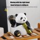 thumbnail image 1 of Juguetes Solares Danzantes, Muñecos Panda con Cabeza Muñeco Panda, Figuras Coleccionables, Decoración para Tablero Instrumentos Automóvil, Accesorios Escritorio Panda para Oficina, 1 of 4
