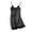 Black, variant on MuZeFu Satin Nightgowns for Women Women's And Winter Sling Nightdress Nightwear Leisure Wear Pajamas