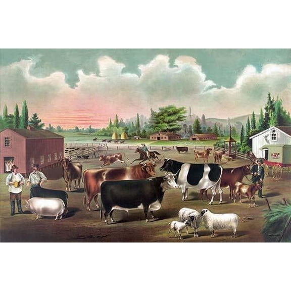 Stolzfus Brothers Consolidated Butchers- Fine Art Canvas Print (20" x 30")