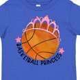 thumbnail image 4 of Inktastic Basketball Princess- Tiara Girls Toddler T-Shirt, 4 of 5