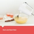 thumbnail image 5 of BLACK+DECKER Helix Performance Premium Hand Mixer, 5-Speed Mixer, White, MX600W, 5 of 8
