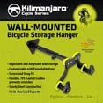 thumbnail image 2 of Kilimanjaro Wall Mount Bicycle Garage Storage - 910535ECE, 2 of 9