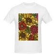 thumbnail image 4 of Bingfone Sunflower Men'S Loose Fit Short-Sleeve Pocket T-Shirt, 4 of 7