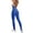 Blue, variant on Women's Seamless Yoga Jumpsuit Sleeveless Elastic Gym Playsuit Skinny Ribbed Rompers For Fitness Running Workout Activewear