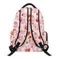 thumbnail image 2 of Psesaysky Pink Axolotl Strawberry Print Book Bag with Breathable Lightweight Kids School Backpack, Multiple Compartments 17 Inch Bookbag for Daily Travel College Outdoor, 2 of 10