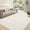 Light beige, variant on GlowSol 2x6 Modern Solid Textured Runner Rug, Machine Washable Ultra-Soft Low Profile Carpet, Non-Shedding Stain Resistant Floor Mat for Entryway, Hallway, Kitchen, Bedroom, Blue