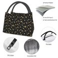 thumbnail image 4 of Fuzoiu Gold Dog Paw Print Portable Insulation Lunch Bag,Large Lunch Box,Container Reusable Leakproof Tote for Work, Travel, and Outdoor Activities, 4 of 6