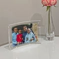 thumbnail image 4 of Curved Magnetic Acrylic Sign Holder 7"W X 5"H, 2-Pack, 4 of 4
