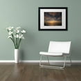 thumbnail image 3 of Trademark Fine Art "Another Amazing Sunset on Lake Erie" Canvas Art by Kurt Shaffer White Matte, Black Frame, 3 of 4