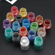 Milue Mica Powder-18 Colors Pigment Supply Pearls for Makeup/lip Gloss Coloring