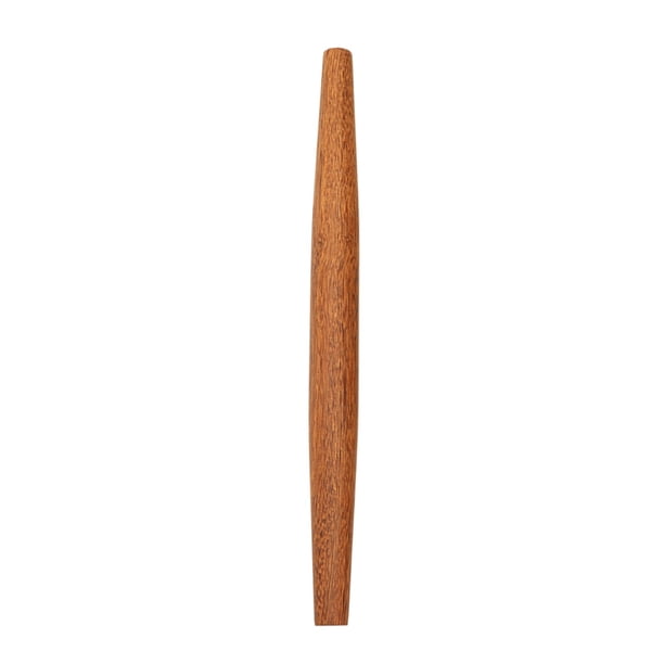 Rodillo de cocina para repostería, tamaño para hacer bolas de masa, palo para amasar, rodillo de madera sin pintar con diseño de pollo