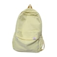 thumbnail image 2 of Mochila Fernando Color Sólido Clásica para Computadora Portátil Amarillo, 2 of 7