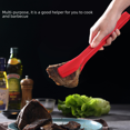 thumbnail image 4 of Pinza de silicona para alimentos con todo incluido, pinza para alimentos de silicona anti-escaldado, resistente a altas temperaturas, pinza para pan de barbacoa, pinza para ensalada, 4 of 5