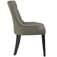 thumbnail image 3 of Modway Regent Dining Side Chair Fabric Set of 2 in Granite, 3 of 5