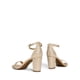 thumbnail image 3 of Sandalias de Tacón Grueso Doradas con Brillo para Mujer DREAM PAIRS Talle 7W, 3 of 6