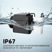 Techo Touchless Toilet Flush Kit, Adjustable Sensor, 1256315 Adapt k1954, Automatic Toilet Flusher - Easy to Install