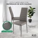 thumbnail image 3 of Juego De Comedor 4 Sillas y Mesa De Vidrio Templado Lexus gris 5, 3 of 6