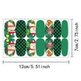 thumbnail image 2 of Christmas Nail Stickers Fashion Manicure Decorations Accessories Holiday Party DIY Art Design Self, 2 of 3