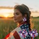 thumbnail image 4 of Decoraciones para el Día de los Caídos, decoraciones para el 4 de julio, decoraciones patrióticas, aretes con bandera roja, blanca y azul para mujer, aretes colgantes del 4 de julio para mujer, aretes, 4 of 6
