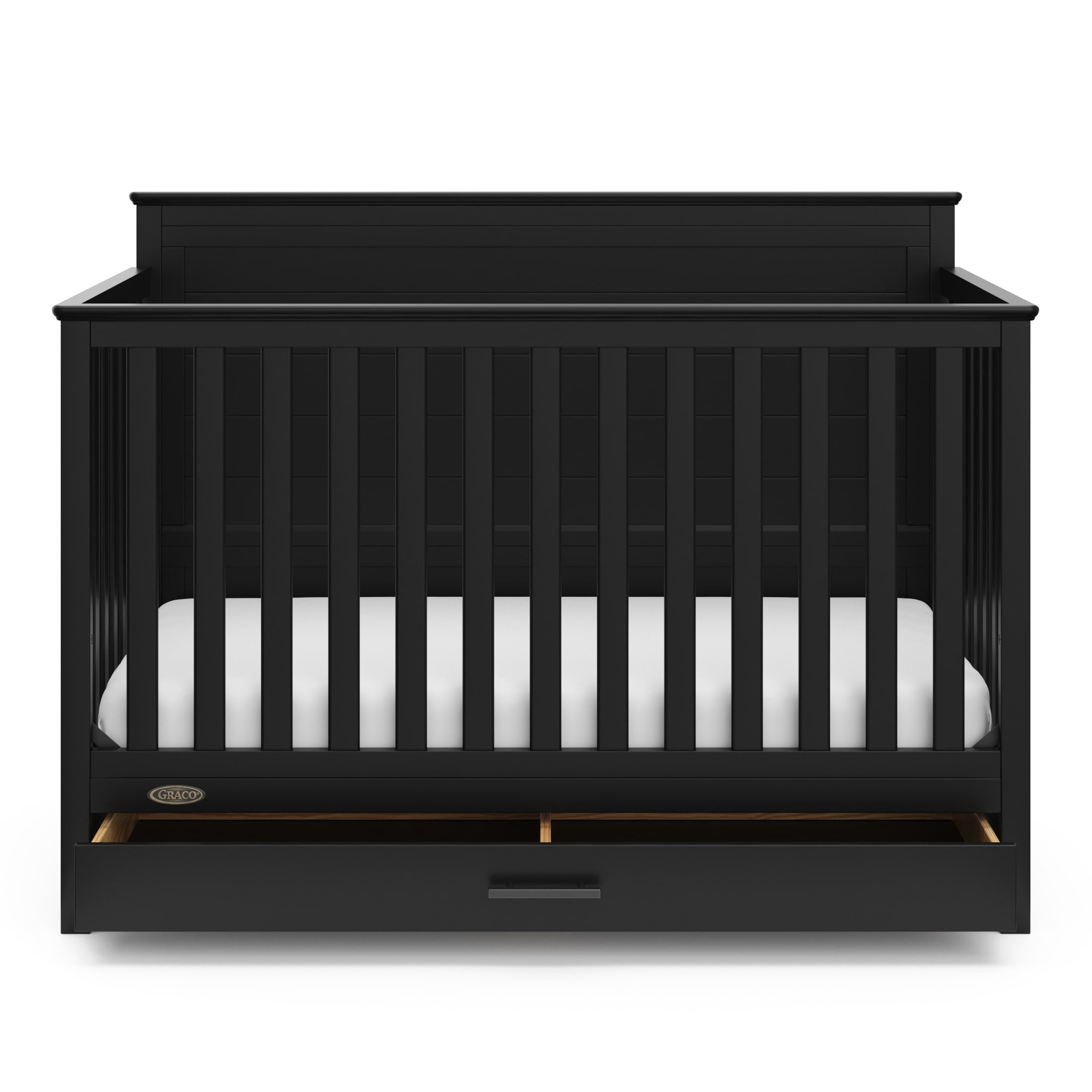 Graco Tristan Convertible Crib With Drawer - Black