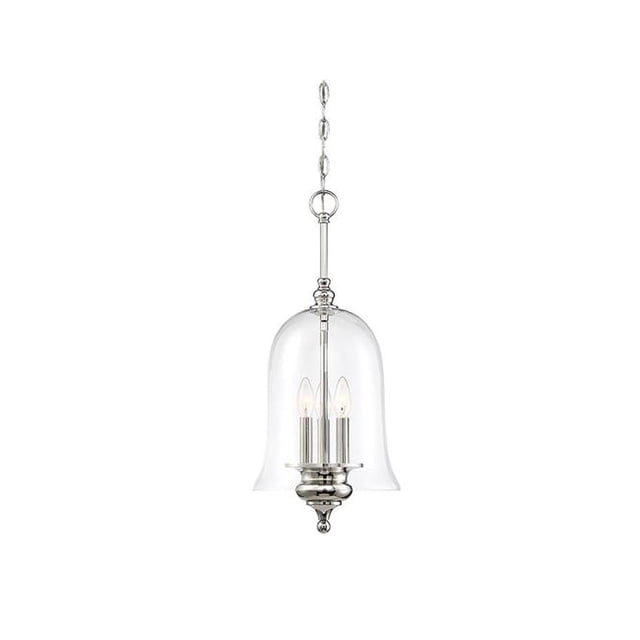 Meridian M70064PN 3 Light Pendant - Polished Nickel