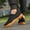 Black Brown, variant on Non Slip Men's Solid Slip On Casual Shoes With Elastic Strap, Durable Outdoor Workout Jogging Sneakers