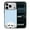 Bichon Frise Dog On Light Blue Background, variant on WIRESTER Shockproof Soft Rubber Cover Case for Apple iPhone 17 Pro 6.3" 2025, Animal Black Miniature Schnauzer Dog On Light Blue Background