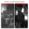 thumbnail image 1 of Luz De Visión Nocturna, Imagen Transparente De Ajuste Fácil De 20 Metros De Distancia Luces De Cámara Infrarroja Duradera Para Ordro, 1 of 7