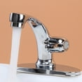 Zinc Alloy Basin Faucet Water Purifier Single Lever Hole Tap Single