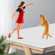 thumbnail image 4 of Mini 1:64 de entrenamiento para mascotas, personaje de de rojo Sunnimix escena personas figura, 4 of 8