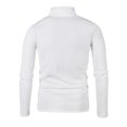 thumbnail image 2 of fatyb Men's Quarter Zip Pullover Stand Collar Fleece Sweatshirts Warm Long Sleeve Thermal Mens Golf Tops, 2 of 4
