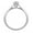 Silver, variant on Ring Six-Claw Elegant Alloy Cubic Zirconia Ring for Party Alloy,Cubic Zirconia Silver