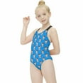 thumbnail image 3 of Hello Kitty Girls One Piece Swimsuits Hawaiian Summer Swimwear Beach Bathing Suit Outfits, 3 of 7