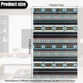 thumbnail image 6 of TSOVTHRID Aztec Tribal Stripe Print Recliner Headrest Cover PU Leather Sofa Headrest Protector Non Slip Couch Head Rest Covers for Recline Chair,Furniture,Living Room,17x27in, 2 Pieces, 6 of 7