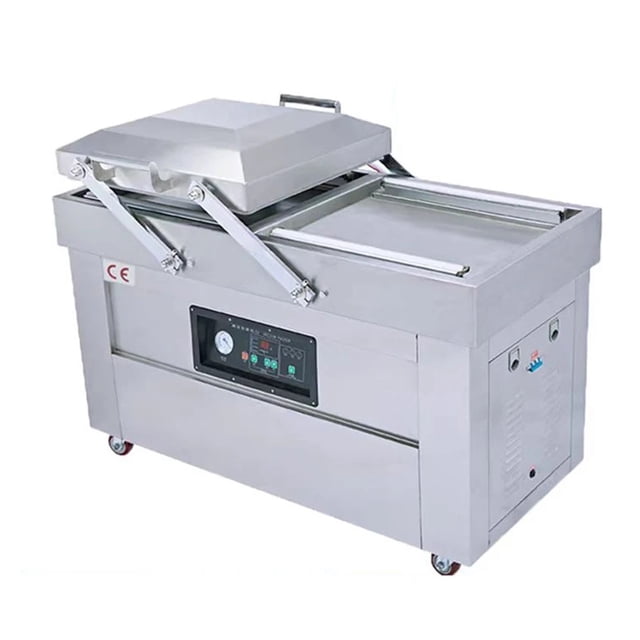Vacuum Sealer 400 Double Chamber Vacuum Food Packing Machine Large Commercial Sealer Fully Automatic Vacuum Machine