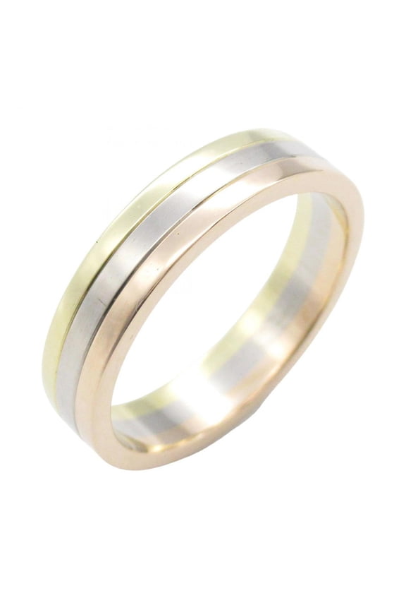 Pre-Owned Cartier Vendme Ring, 18K Yellow Gold, White Pink Men's and Women's, Gold... (Good)