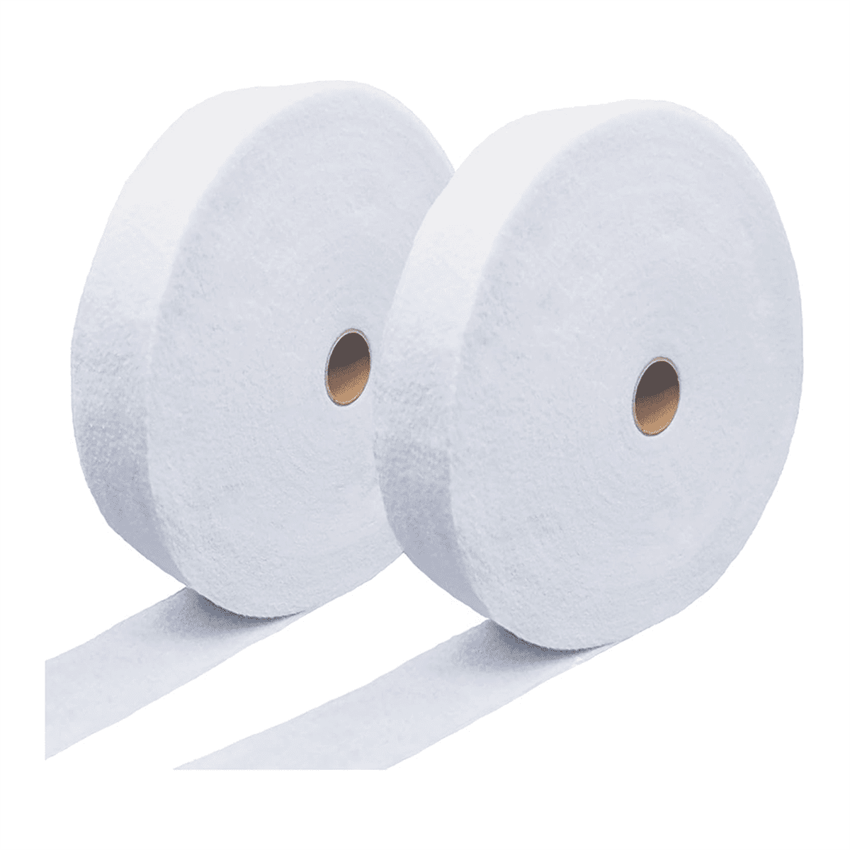 Cotton Blend Batting on A Roll for QuiltsNeedle Punched Rugs, Purses(2 Rolls)