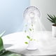thumbnail image 3 of Mini ventilador de mano 2025, recargable por USB, portátil, pequeño, personal, potente, con diseño compacto para estudiantes, dormitorios, oficinas, uso al aire libre | Opciones en blanco, a, 3 of 5