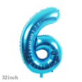 thumbnail image 2 of Set de Globos Chaungfu 11 piezas Azul para Fiesta de 6º Cumpleaños, 2 of 5