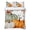 White, variant on 3 Pieces Queen Quilt Set,Fall Thanksgiving Farm Pumpkin Soft Bedding Sets with 1 Quilt & 2 Pillow Shams,Orange Watercolor Leaves Summer Bedspread Lightweight Coverlet Comforter for All Season